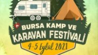 Kamp ve karavan tutkunları Bursa’da buluşuyor